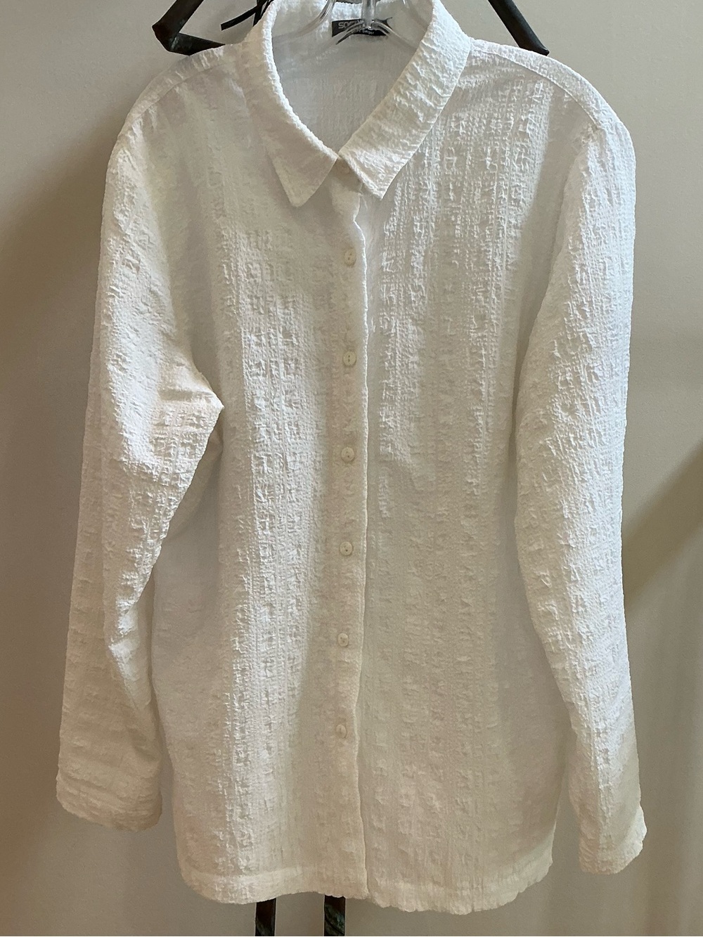 Soft wear by Marc Singer button down blouse or jacket